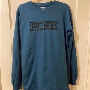 Nwt PINK campus long sleeve tshirt